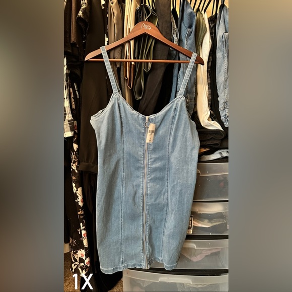 Forever 21 Denim Dress - Picture 1 of 1